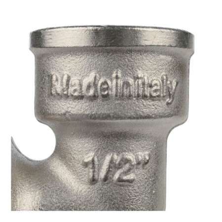 STOUT SFT-0016-000012, 1/2 ", external/internal thread, with emphasis, nickel. Brass-6