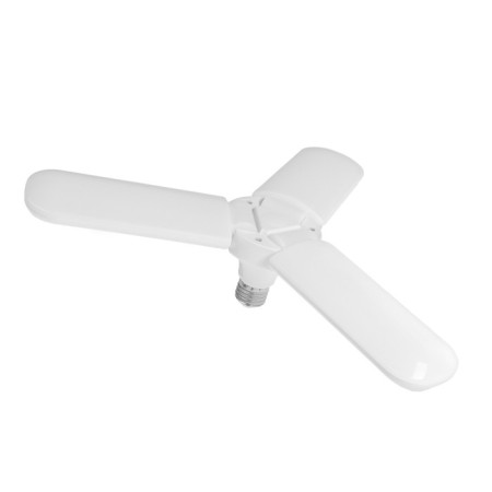 LED phytolamp, E27, 24 W, IP 20, 220 V, three -petal, folding, multi -pointral 7391-2