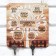 The keywood is wall -mounted "Rules at home."
