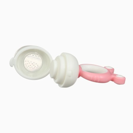 Nibbler with silicone mesh, rotary piston, pink color-4