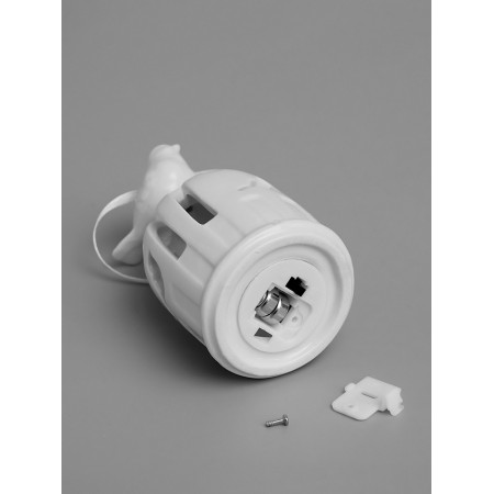 Suspension LED "bird" 5.8x5.8x11 cm, 1 LED, LR44x3 (in the set), T/white-3