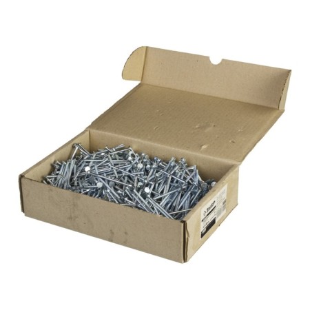 Furvaty nails with a flat head "bison master", 4.2 x 90 mm, galvanized, in a package of 5 kg-2