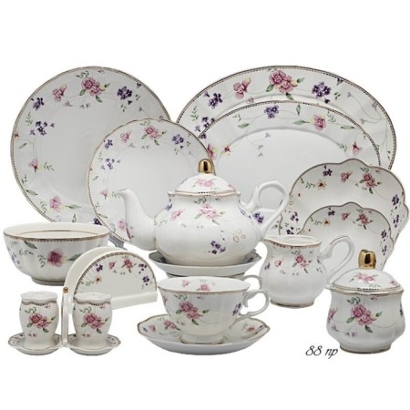 Leenardi tea-cutting service "Florence", 88 items