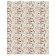 Pillow Golk "Victorian flowers, decorative, size 16x45 cm