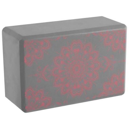 Sangh yoga block, 23 × 15 × 10 cm, gray color-3