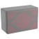 Sangh yoga block, 23 × 15 × 10 cm, gray color
