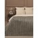 Texrepublic blanket, size 200x220 cm, brown color