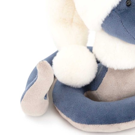 New Year! Soft toy "Snake Mishushik", blue color, 15 cm-4