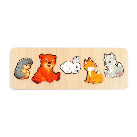 Frame-lodge "Wild animals"