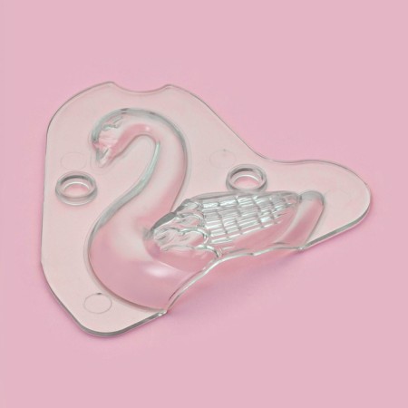 Mold "Swan", 13 × 4.7 × 14.5 cm, the color is transparent-2
