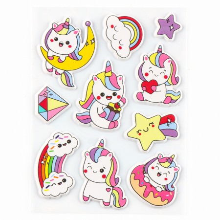 Set for creativity "Unicorns", stickers for decor-1