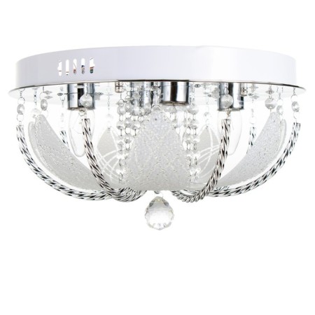 Svetogor chandelier "Drops" 4x60W E27 LED lighting chrome40x40cm-13