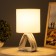 Camellia table lamp E14 40W white 27x15x15 cm