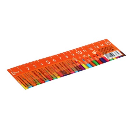 Line-stroke plastic 15 cm zl-15 table of multiplication "pencils" flexible-1