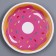Paper “Donut” plate, in a set of 6 pcs.