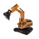Excavator Radio -controlled "Stroykhnika", a movable bucket, works from the battery
