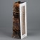 Gift package for a bottle, packaging, "congratulations", flowers, 36 x 13 x 10 cm