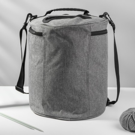 Futlar bag, with handles/pockets, d = 28 × 32 cm, color gray color-5