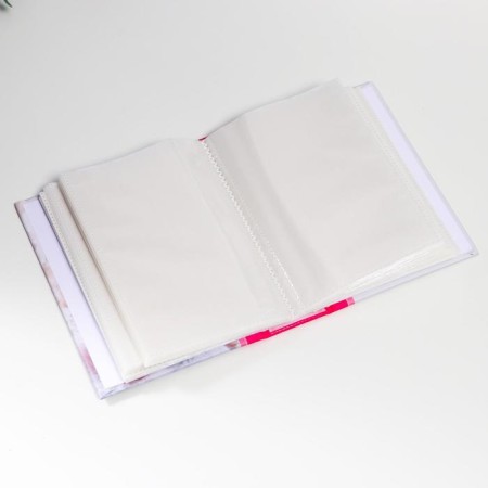 Photo album in 100 photos "Twin" pink-2