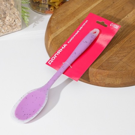 Spoon Garnish shares "Leonardo", silicone, 27 cm, lilac color-2