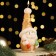 Decorative candle "Fairytale Santa", 5.7x5.8x13.2 cm, metallic
