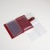 Cover for auto documents on the button, textura, red color
