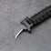 5B1 survival bracelet (paracord, knife, whistle, compass, fire), black