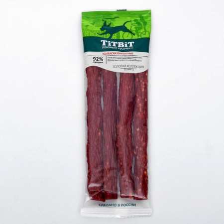 Sausages Piquant Titbit "Golden Collection" for dogs, 80 g-1
