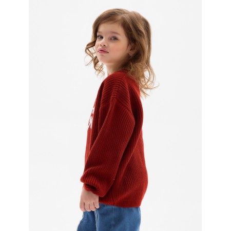 Jumper Children's Kaftan Love R.34 (122-128 cm), Red-2