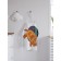 Apron of a kitchen with a photo print "Fit Confidence", adjustable, size OS