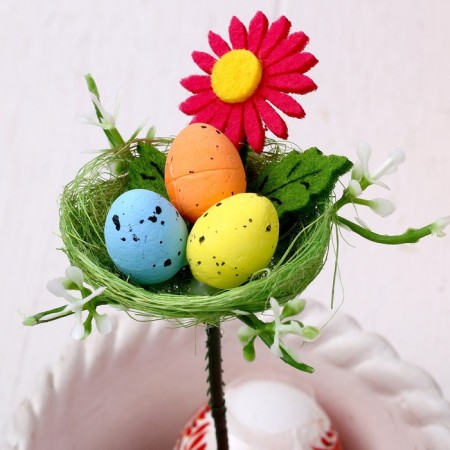 Decor on the stick "Nest" mix-1