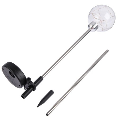 Garden lamp on the sunny battery "Shar", 70 cm, 20 LED, glow white-5