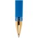 Ballic handle MC Gold, node 0.7 mm, rubber emphasis, blue rod