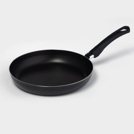 Pan Consul, D = 26 cm, plastic handle, glass cover, anti -stick coating, black color-2