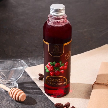 Brusnika syrup, 330 ml