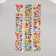 Sticker Plastic volumetric "Underwater world/dinosaurs" with gold stroke MIX 33.5x6 cm