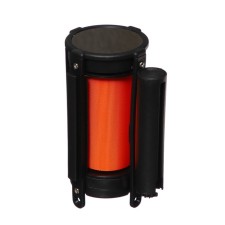 Cassette with exhaust ribbon-280 cm orange, height-13cm, width 6.6cm, tape width-80mm