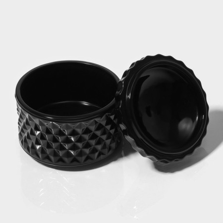 Sugar glass of the Malifisenter, 130 ml, 8.5 × 10cm, black color-2