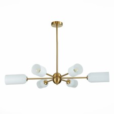 Ceiling Ceiling ST LUCE. SL1180.202.06. Treviso. 6x40 W, E14, 100x100x65 cm, golden color