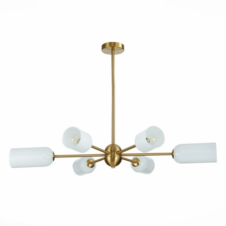 Ceiling Ceiling ST LUCE. SL1180.202.06. Treviso. 6x40 W, E14, 100x100x65 cm, golden color