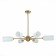 Ceiling Ceiling ST LUCE. SL1180.202.06. Treviso. 6x40 W, E14, 100x100x65 cm, golden color
