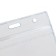 Horizontal bottle Calligrata 108 x 76 mm, (external size 95 x 115 mm) 350 μR, with a zip latch