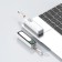 External battery DX151, 5000 mAh, USB, Type-C, Type-C cable, lantern, white