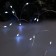 Garland "thread" 2 m dew, ip20, silver thread, 20 LED, white glow, CR2032x2
