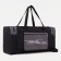 Road bag on lightning, 3 outer pockets, long belt, black/gray color