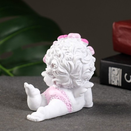 Figure "Angel lies on the floor" 7x5x7cm-2