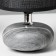 Stone table lamp E14 40W Black 15x15x20 cm Risalux