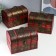 Casket Wood Equamable "Flowers and Bamboo" chest mix 15x22x15.5 cm