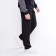Male pants, black color, size 52
