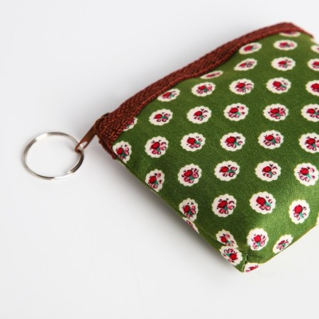 Women's wallet with zipper, color mix-2